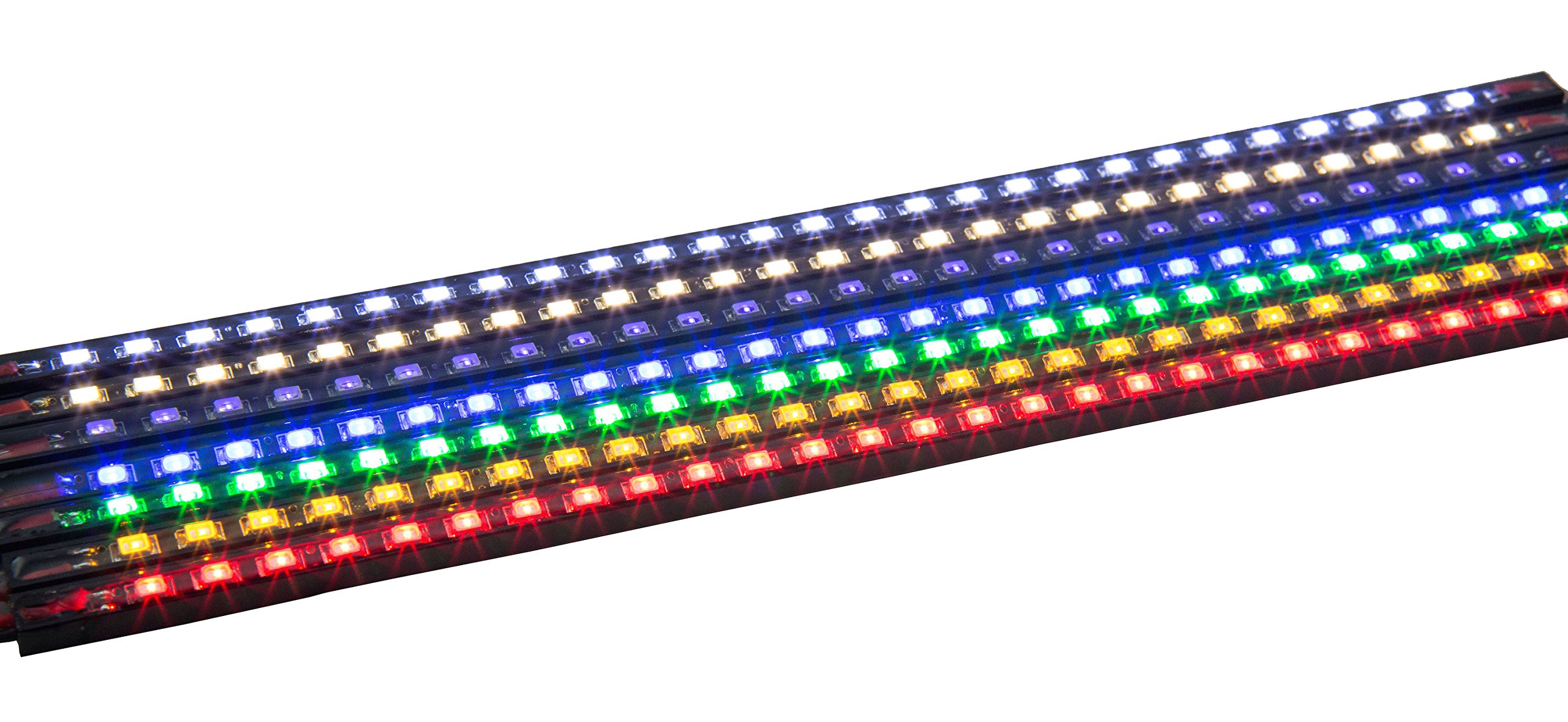 Oznium Ultra Thin LED Light Bar - Red | High-Performance LED Light for Cars, Trucks, Motorcycles | Perfect for Off-Roading, Emergency Lighting & Vehicle Customization