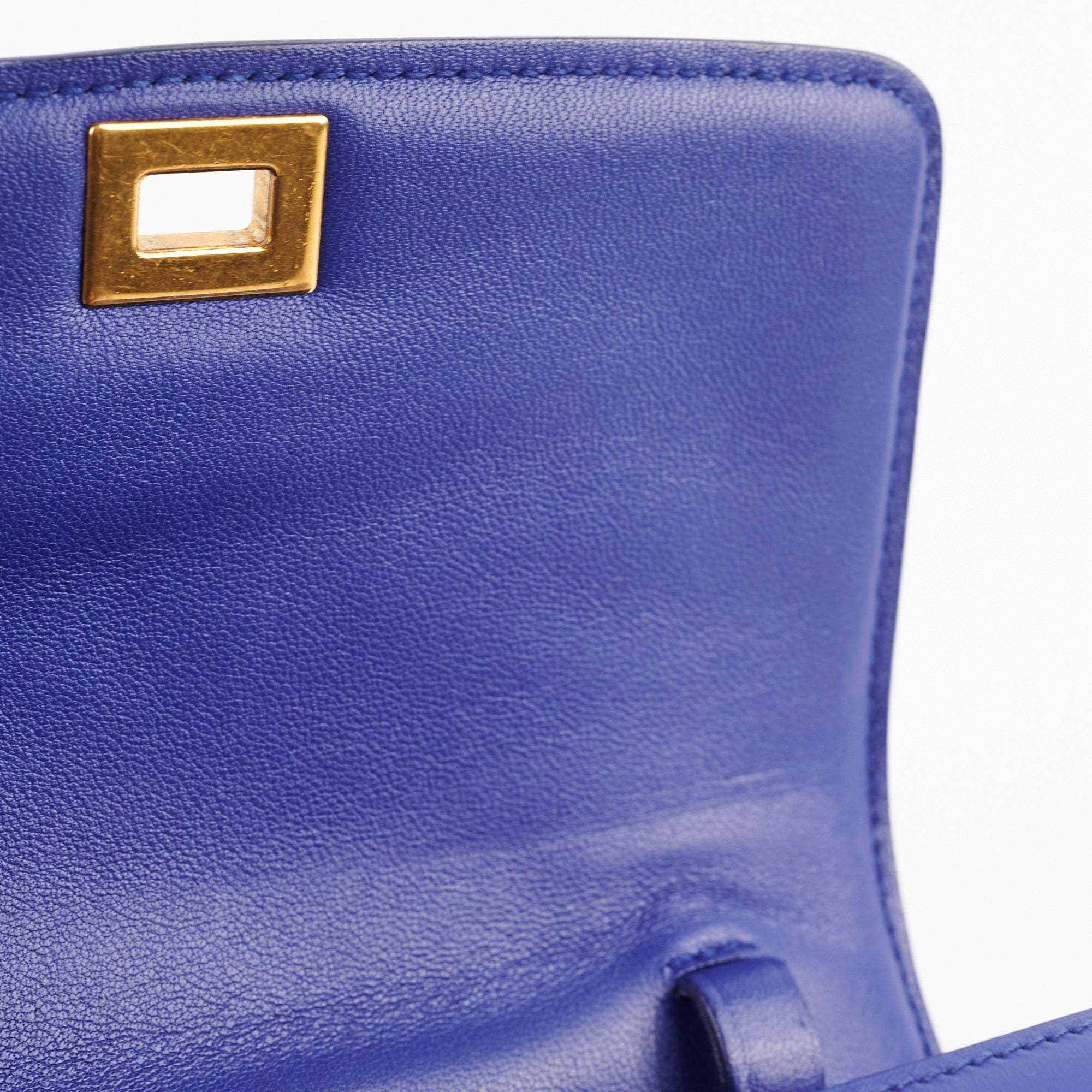 Celine Small Blue Box Crossbody Bag - Stylish Leather Shoulder Bag for Women | Perfect for Date Night, Travel & Everyday Use