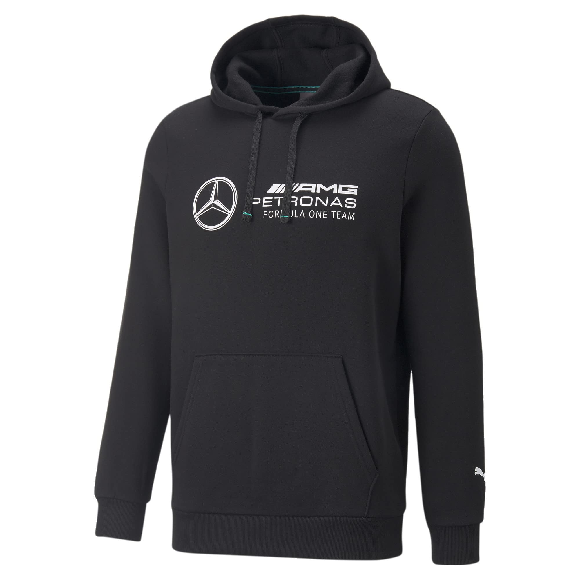 PUMA Men's Mercedes Essentials Fleece Hoodie - Comfortable Pullover Sweatshirt for Casual Wear, Gym & Outdoor Activities