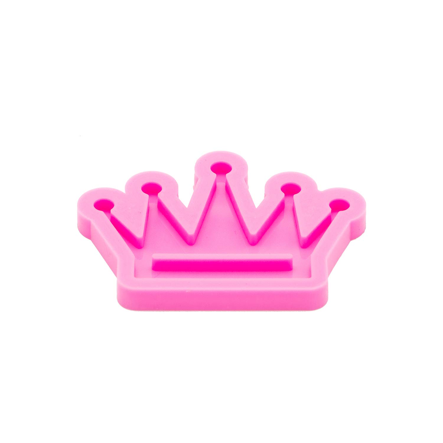 Premium Silicone Crown Mold for Resin Casting, Epoxy Jewelry Making, Polymer Clay & DIY Keychain Crafts - Perfect for Handmade Jewelry, Gift Making & Creative Resin Projects