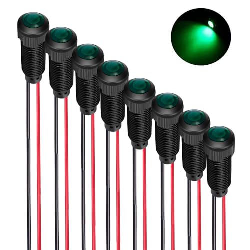 Green AC/DC 12-24V/Black shell