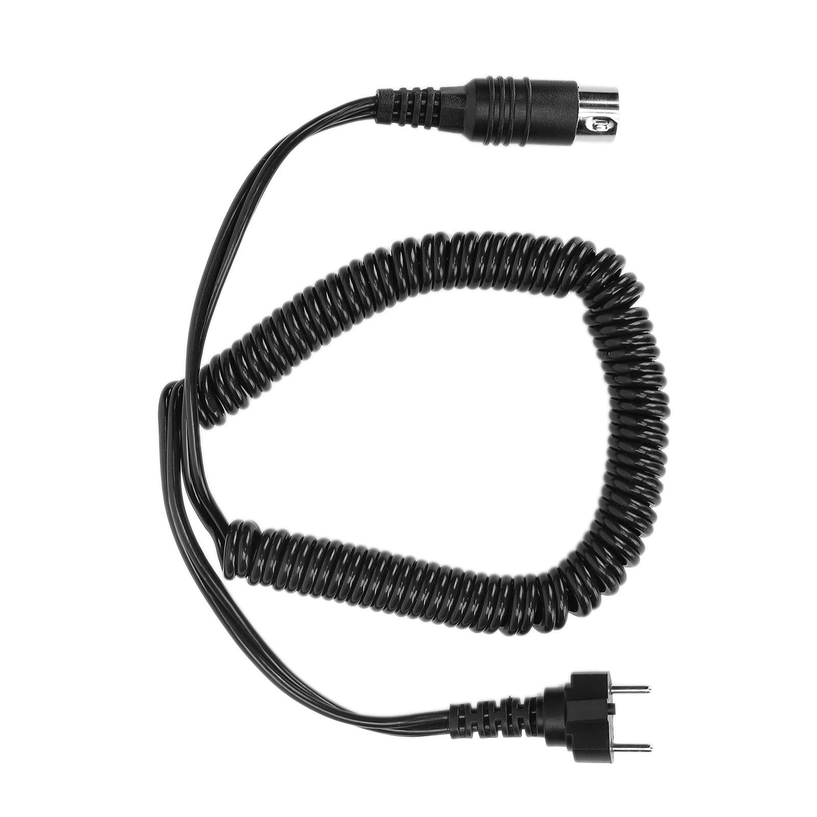 Electric Nail Drill Power Cable - Black Manicure Machine Accessory for Salon & Home Use