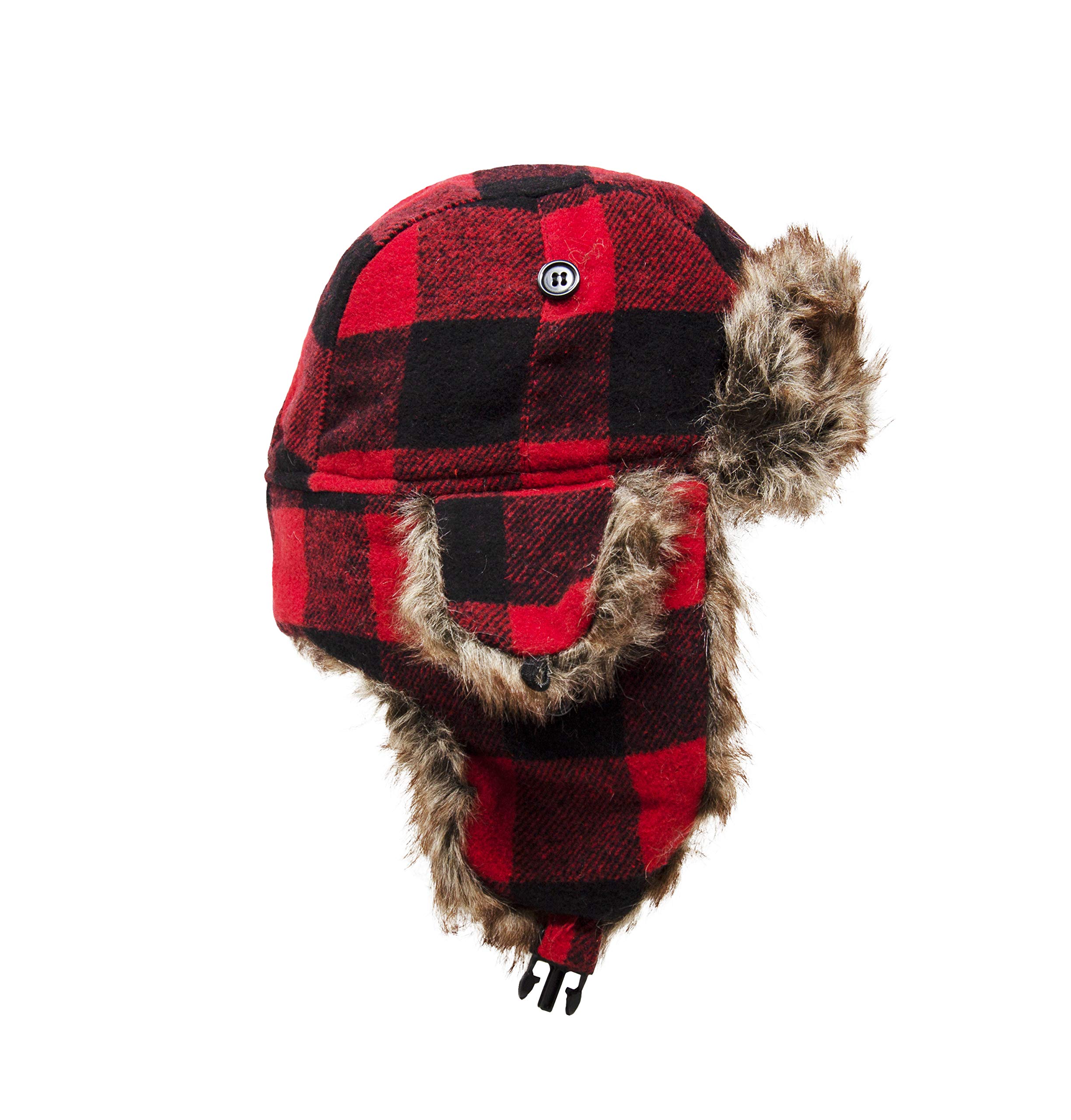 Warm Thick Waterproof Windproof Trapper Hat for Men & Women - Winter Trooper Hat for Outdoor Activities, Skiing, Snowboarding, and Cold Weather Protection