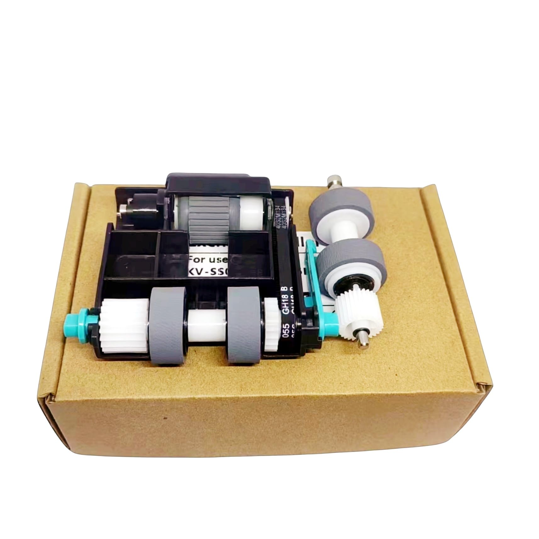 Panasonic KV-S5046H KV-S5076H Scanner Paper Pickup Roller Kit - Replacement Rubbing Wheels for Document Feeders | Compatible with KV-SS060 | Office & Home Scanning Solution