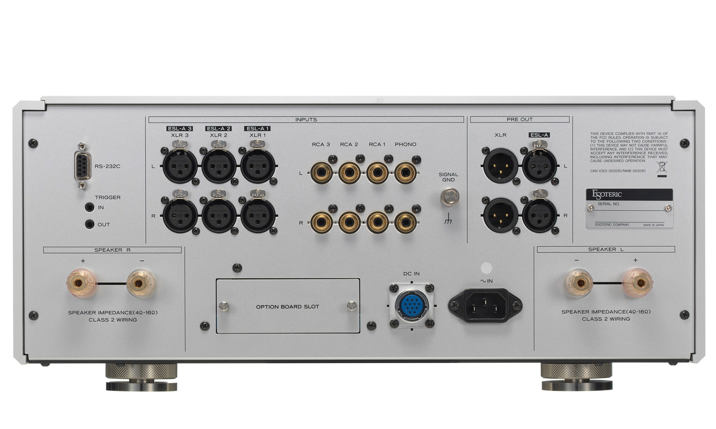 Esoteric F-02 High-End Class A/B Integrated Stereo Amplifier - Perfect for Audiophiles & Home Theater Systems