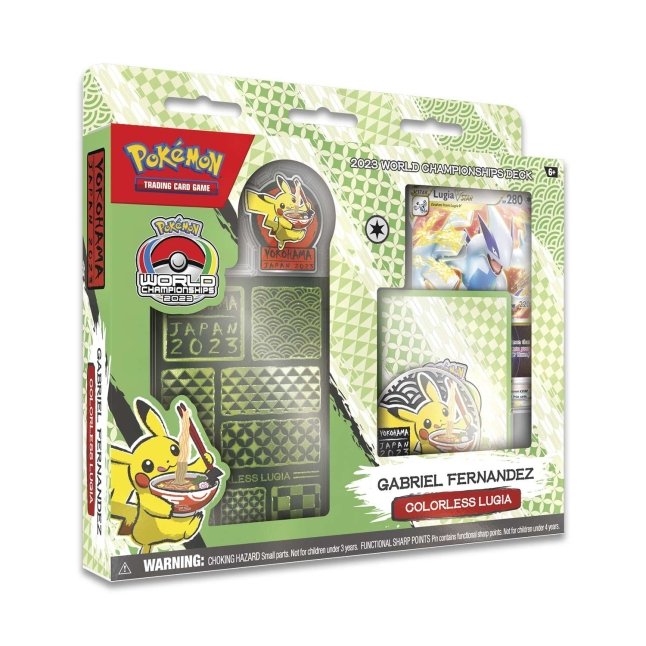 Pokemon Yokohama Japan 2023 World Championship Vance Kelley Deck - Official Collectible Trading Card Game Deck for Players & Collectors | Perfect for Tournaments, Battles and Display