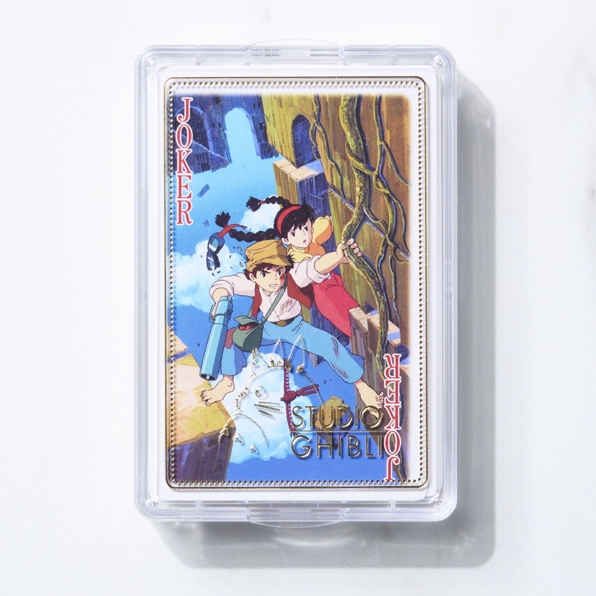 Studio Ghibli Playing Cards - Official Ensky Anime Card Deck with Spirited Away, My Neighbor Totoro & Howl's Moving Castle Characters - Perfect for Game Nights, Collecting & Gifts for Ghibli Fans