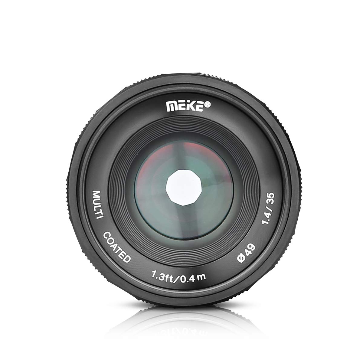 MEIKE MK-35mm F/1.4 Manual Focus Large Aperture Prime Lens for Fujifilm X-T1 X-T2 X-T3 X-T4 Mirrorless Cameras - Perfect for Portrait, Street & Low Light Photography