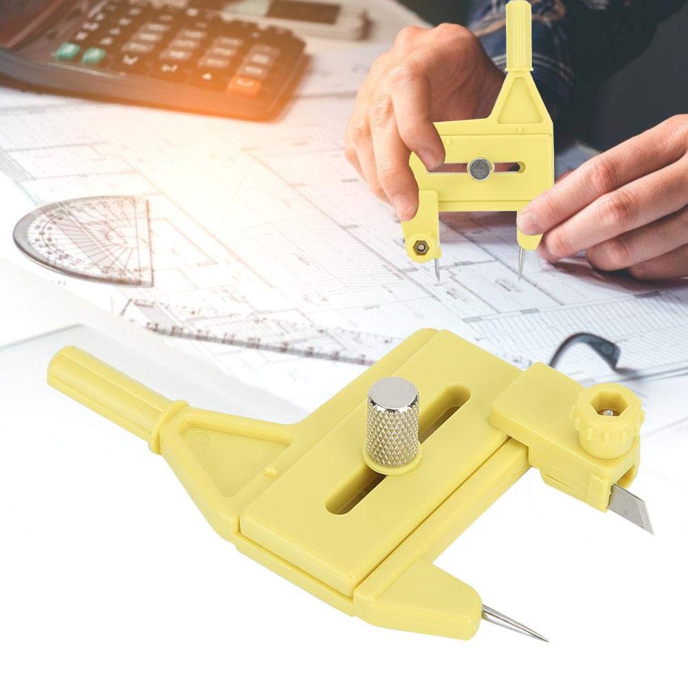 Precision Circle Cutter Tool for Arts & Crafts - Adjustable 1.5-50mm Diameter Cutting - Perfect for Scrapbooking, Leather Craft, and DIY Projects
