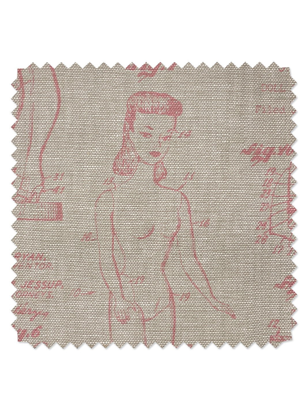 Barbie™ Blueprint Fabric by Barbie™ - Ballet Slipper Pink Cotton Material for DIY Doll Clothes, Crafts & Home Decor Projects