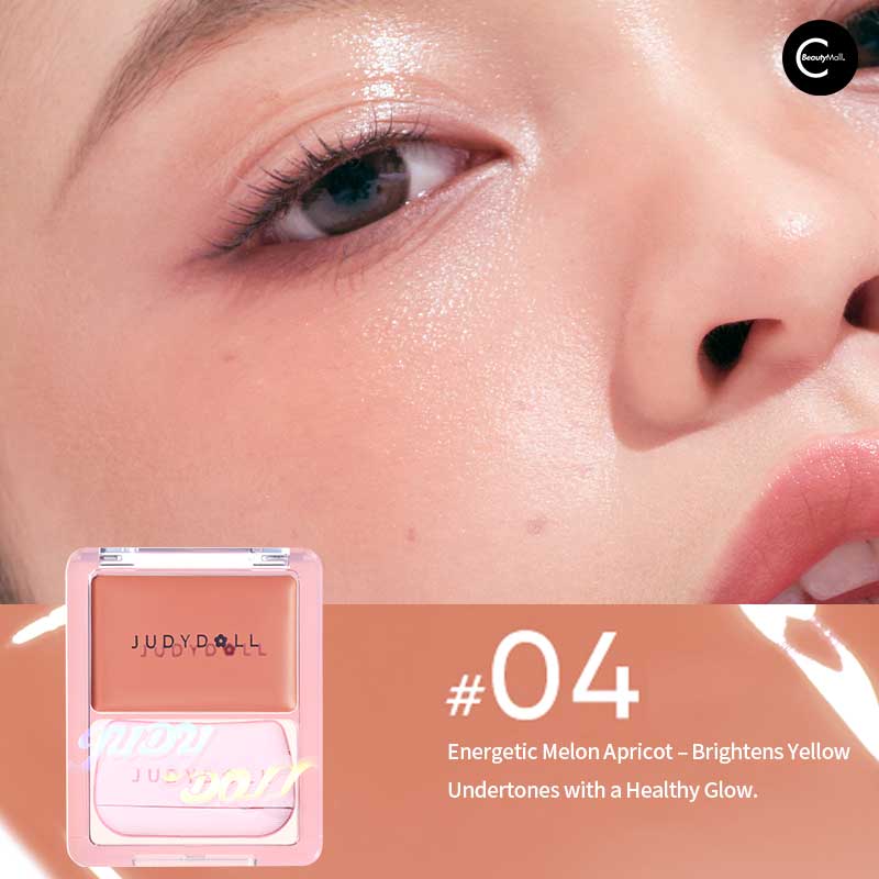 Judydoll Dewy Cheek Gel - Natural Blush for a Fresh, Glowing Look - Perfect for Everyday Makeup & Special Occasions