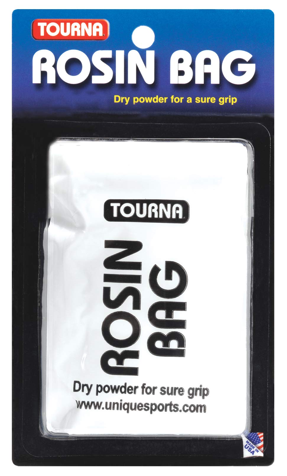 Tourna Sports Rosin Bag for Baseball & Softball Grip - Non-Slip Powder for Better Ball Control - Perfect for Pitchers, Fielders & Gymnasts