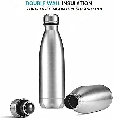 Stovekraft Aqua Therminox Vacuum Insulated Water Bottle - 1000ml (2-Pack) for Hot & Cold Drinks On-the-Go