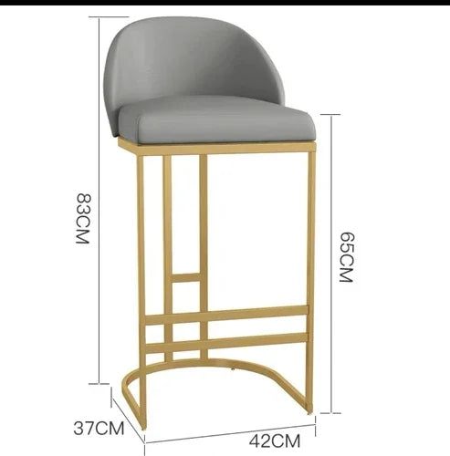 Stylish Modern Kitchen Island Counter Stool - Adjustable Height Bar Stool for Dining & Breakfast Nook - Perfect for Small Spaces & Home Decor