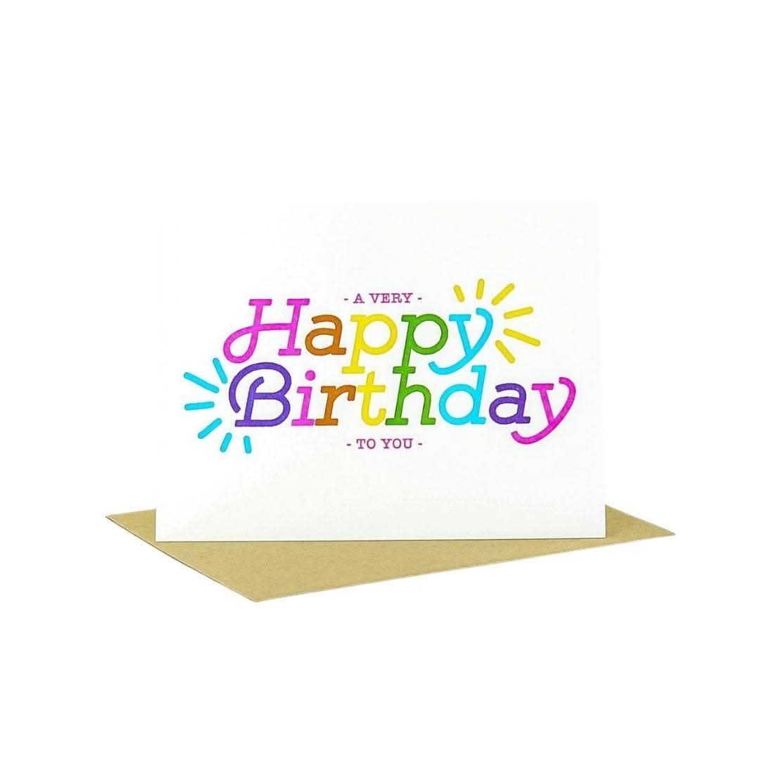 Super Electric Birthday Card - Musical Greeting Card with Lights & Sound - Perfect for Kids, Adults, Birthday Parties & Special Occasions