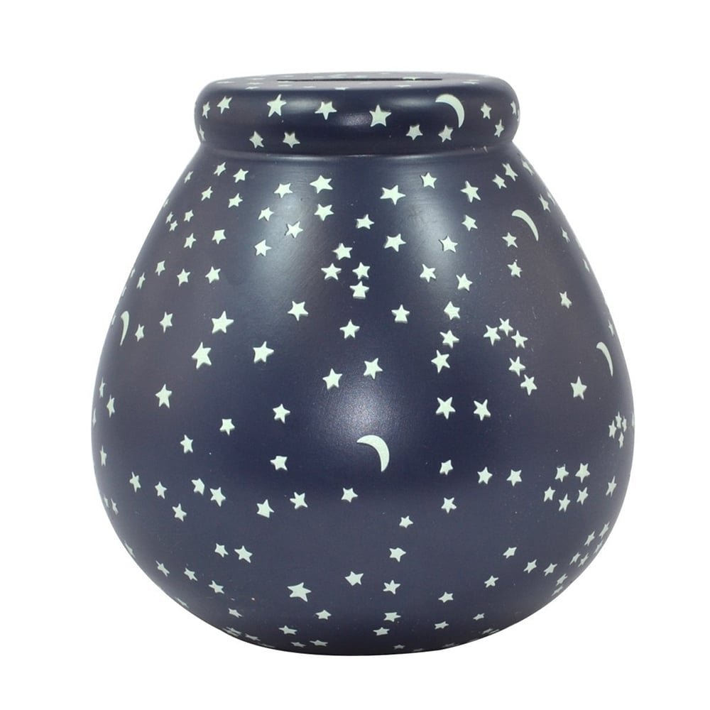 Hand Painted Glow Ceramic Piggy Bank - Perfect Gift for Kids Saving Money