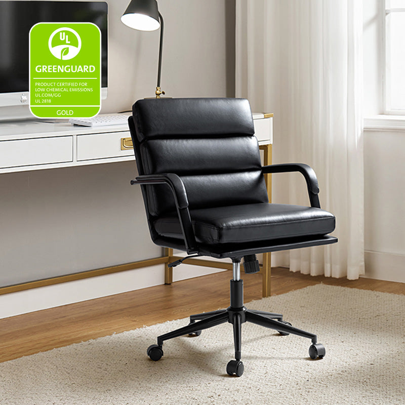 Johannes Task Office Chair - Ergonomic Adjustable Desk Chair with Lumbar Support for Home & Office Workspace - Perfect for Long Hours of Sitting, Gaming, and Remote Work