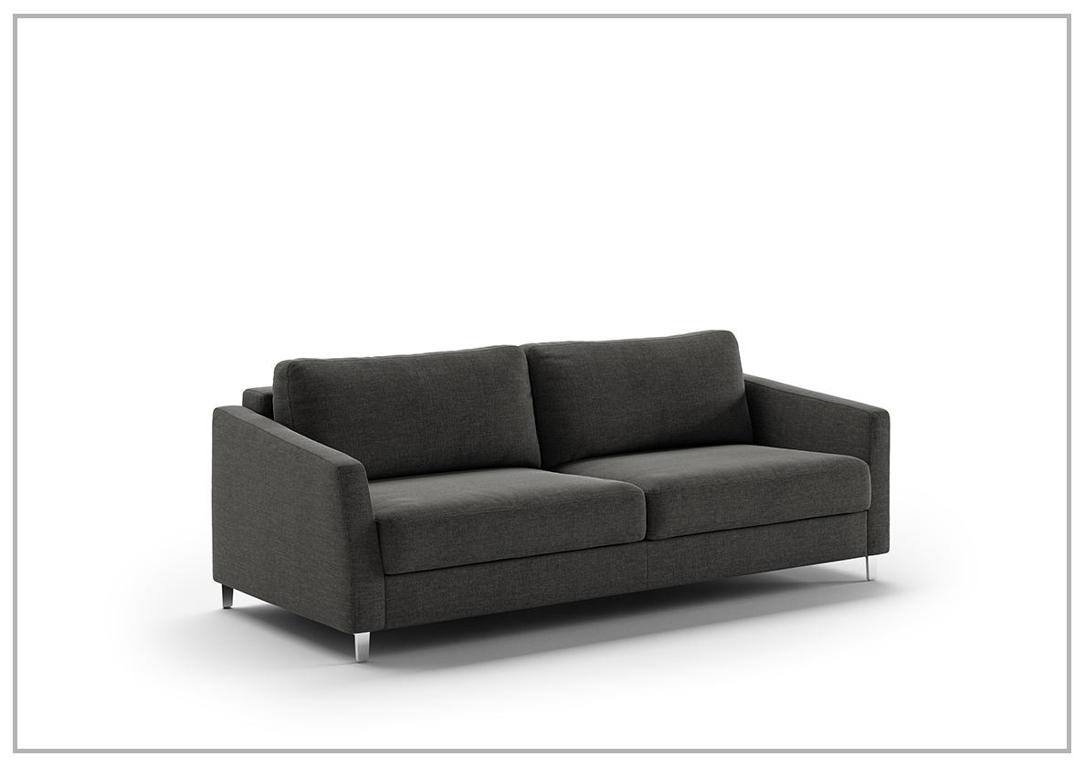 Custom Luonto Monika Fabric Sleeper Sofa - Handmade to Order | Convertible Couch Bed for Small Spaces & Guest Rooms | Perfect for Apartments, Dorms & Home Offices