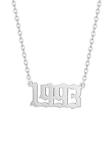 Silver 1993 Necklace