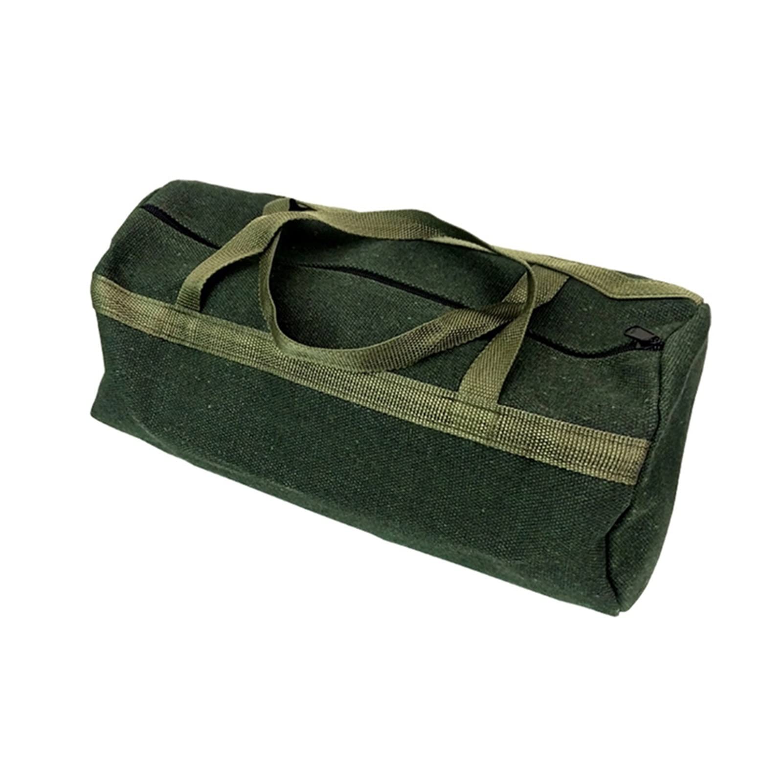 Durable Thick Canvas Tool Bag - Heavy Duty Electrical Tool Organizer Pouch with Multiple Pockets, Portable Multifunctional Storage Case for Electricians, DIY & Home Improvement | Perfect for Workshop, Garage & Job Site Use