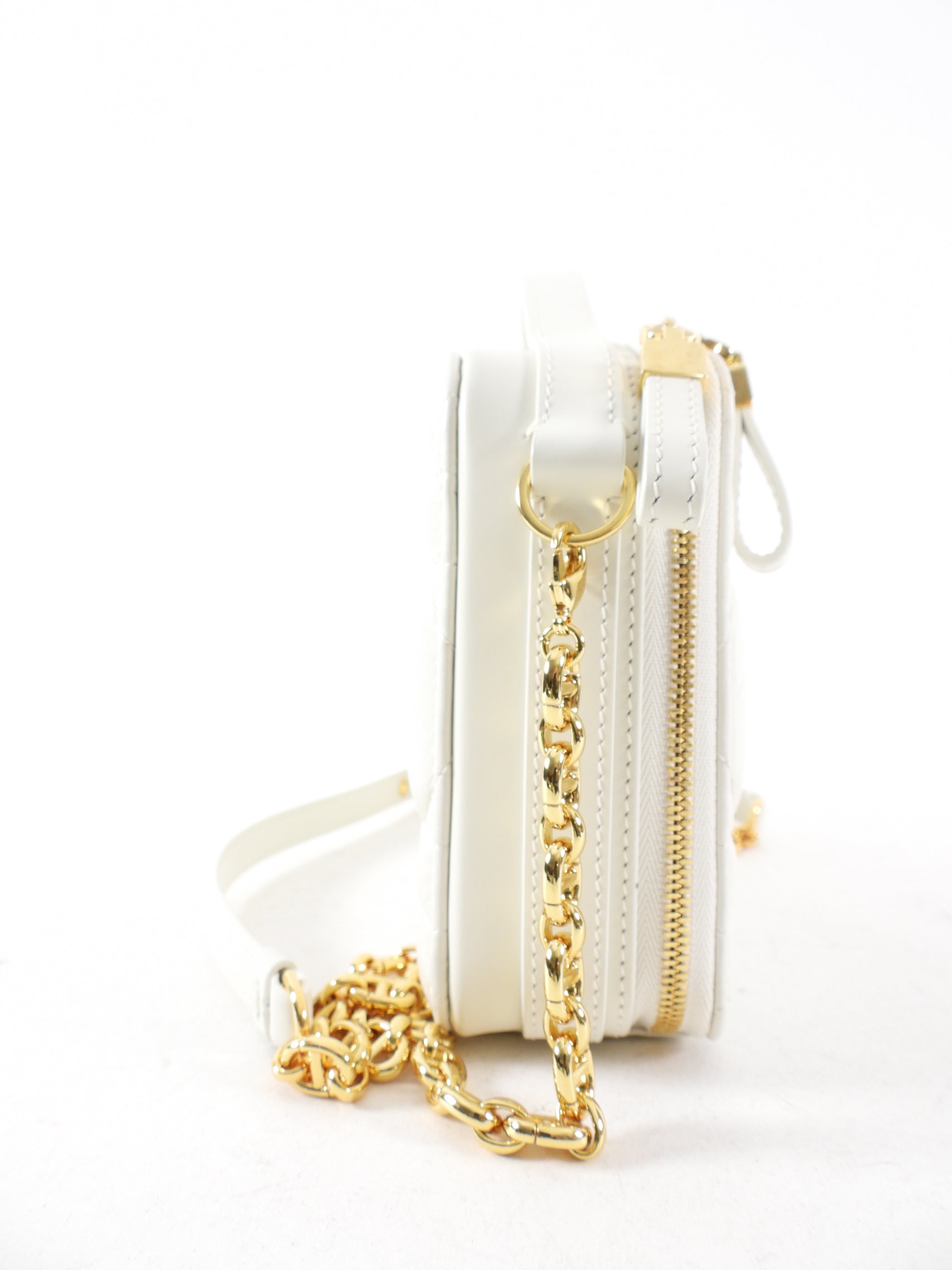 Christian Dior Caro Box Card Pouch Bag with Chain Strap - Luxury Designer Wallet on Chain for Women | Perfect for Parties, Date Nights & Special Occasions