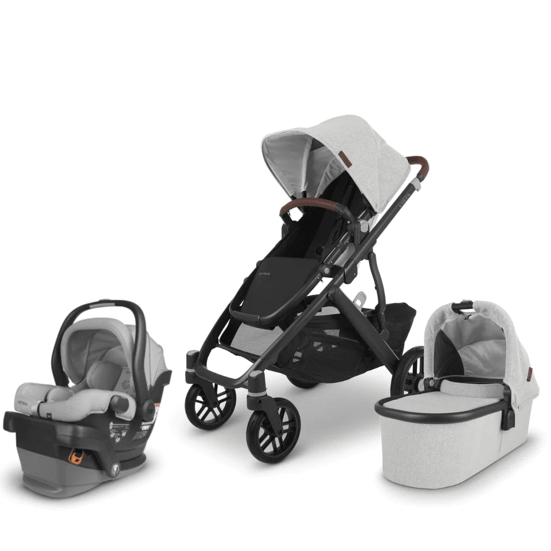 UPPAbaby VISTA V2 Stroller with MESA V2 Infant Car Seat Travel System - Lightweight, Adjustable & Safe Baby Stroller for Newborns to Toddlers - Perfect for City Walks, Shopping & Family Outings
