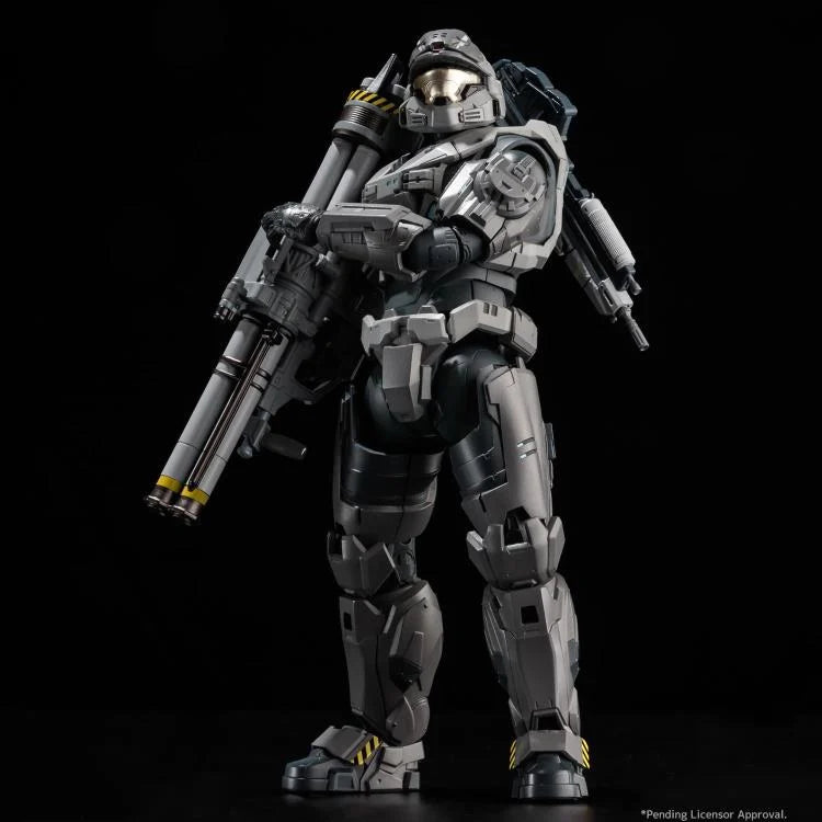 1000toys RE:EDIT Halo: Reach Spartan B312 (Noble Six) 1/12 Scale Action Figure - PX Previews Exclusive Collectible for Gamers & Halo Fans - Perfect for Display, Collection, and Role-Playing Scenes