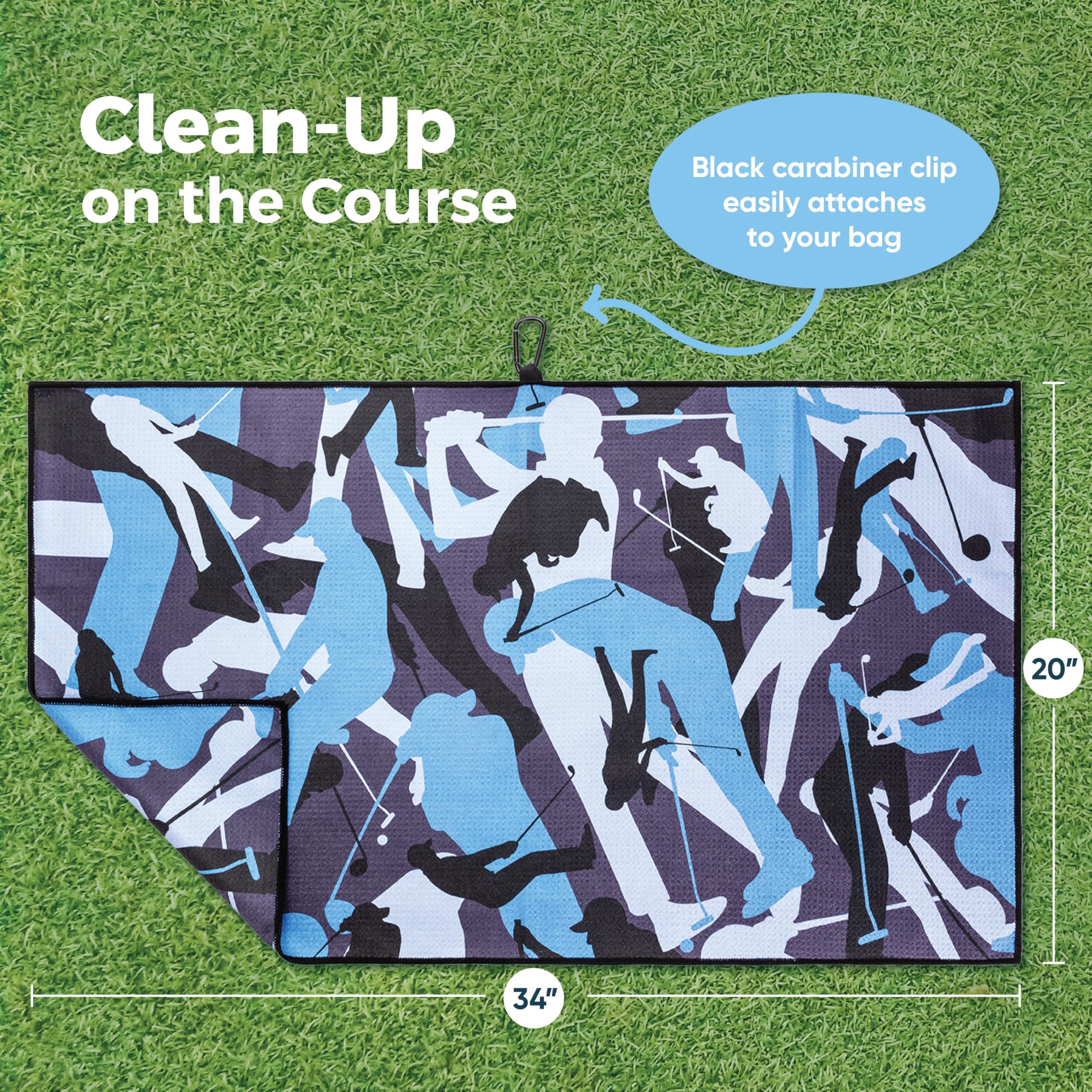 **ANNIE FIORI Golf Towel (34