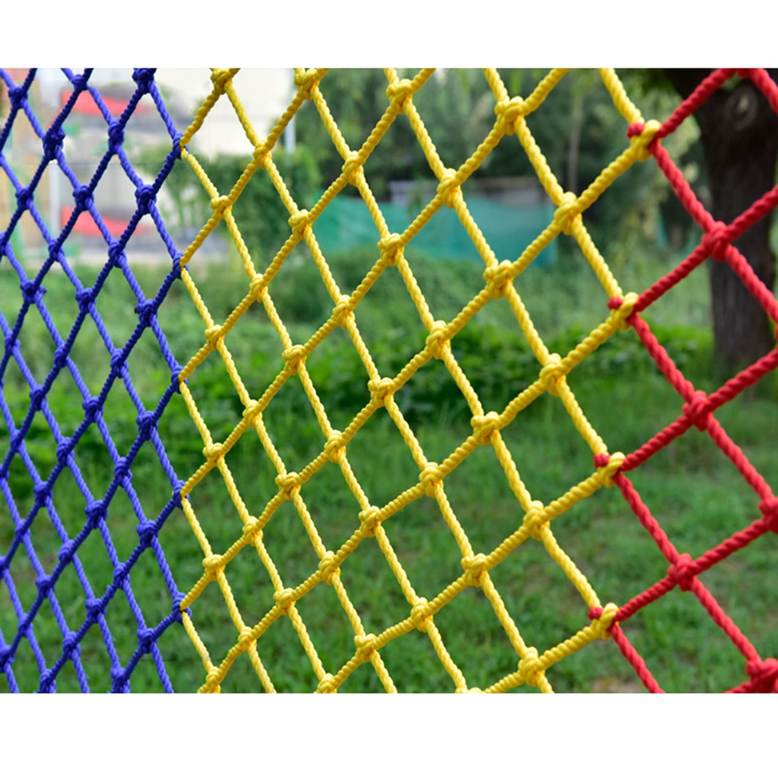 SHOWERRING Child Safety Net - Durable Nylon Mesh Fence for Stairs, Balcony & Garden Protection | Pet & Kids Safety Barrier | Customizable Outdoor Climbing Net for Home & Playground Use