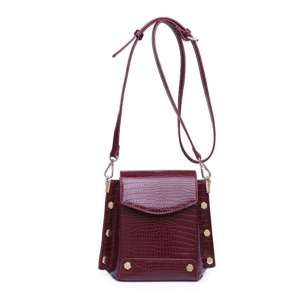 Taylor Croc Embossed Leather Crossbody Bag for Women - Stylish & Durable Handbag for Everyday Use, Travel, and Date Nights