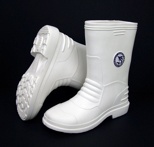 Bimini Bay Marlin White Boots - Comfortable & Stylish Waterproof Shoes for Fishing, Boating & Outdoor Adventures