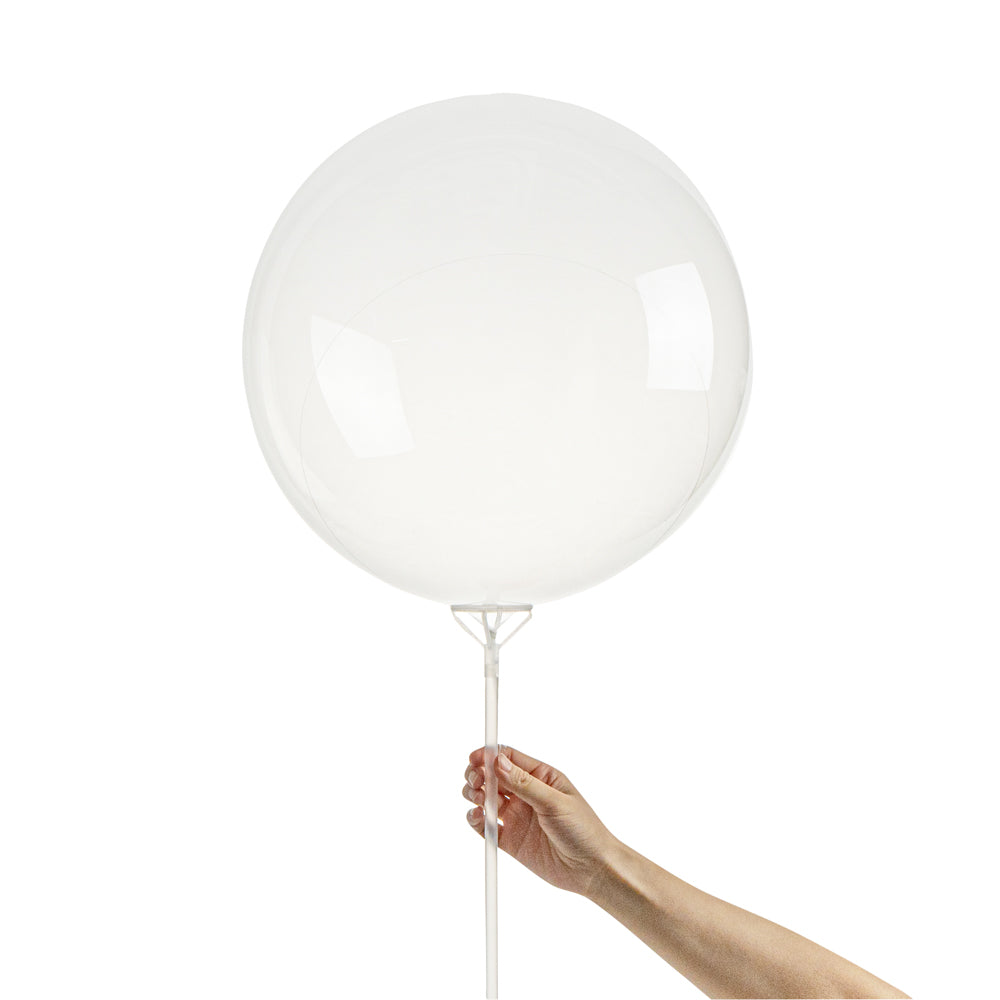 Clear Bobo Balloons 24-Pack - 10 Count Box for Party Decorations, Birthday Celebrations & Baby Showers