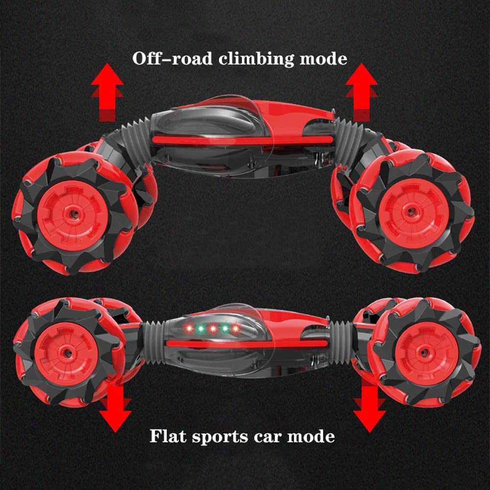 2.4G Remote Control Stunt Car - 4WD High-Speed Off-Road RC Vehicle with 360° Rotating & Drifting - Electric Toy Racing Car for Kids - Perfect Gift for Boys & Girls - Indoor & Outdoor Play, Backyard Racing, Birthday Parties
