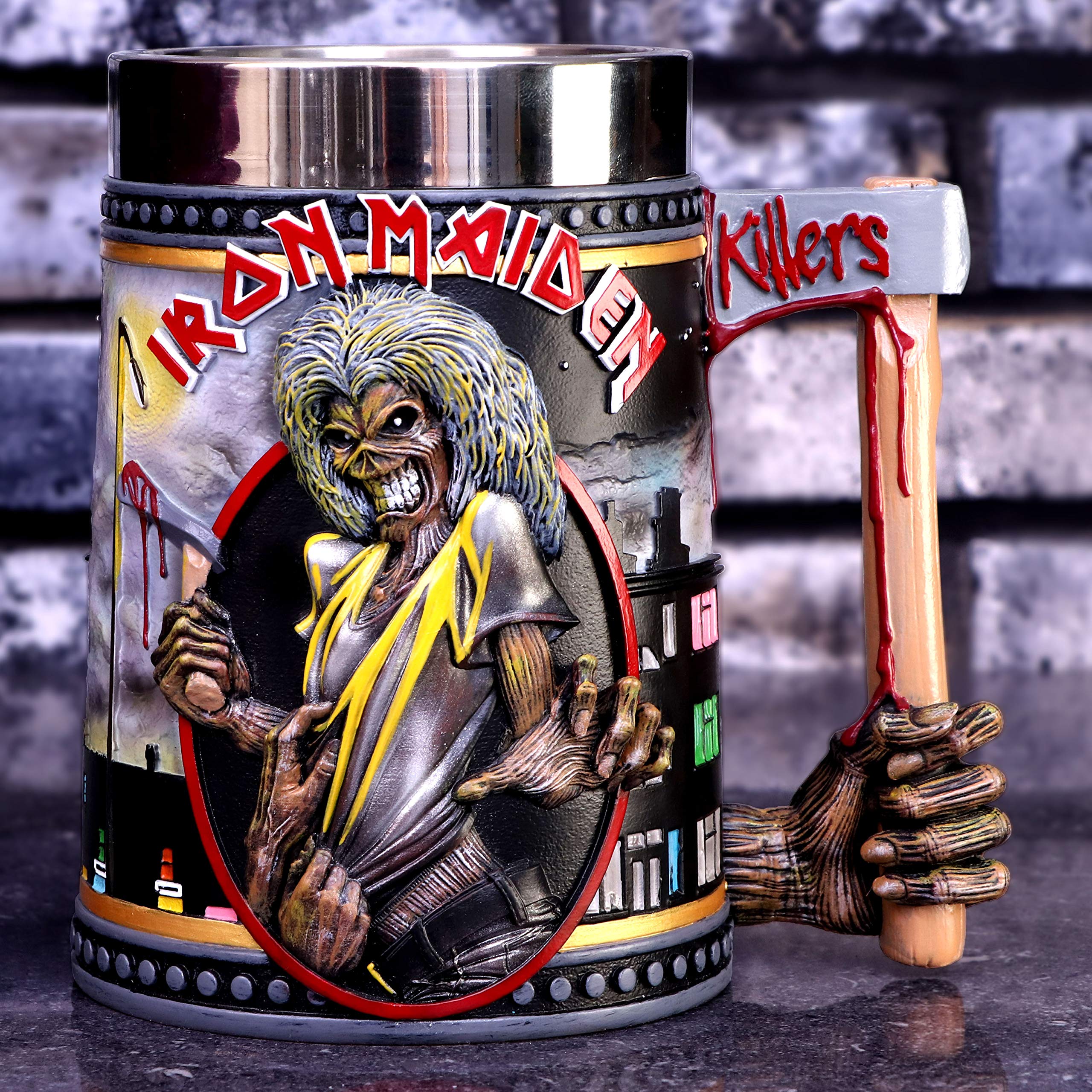 Nemesis Now Iron Tankard - Medieval Drinking Mug for Beer & Ale - Perfect for Renaissance Fairs, Themed Parties & Home Decor