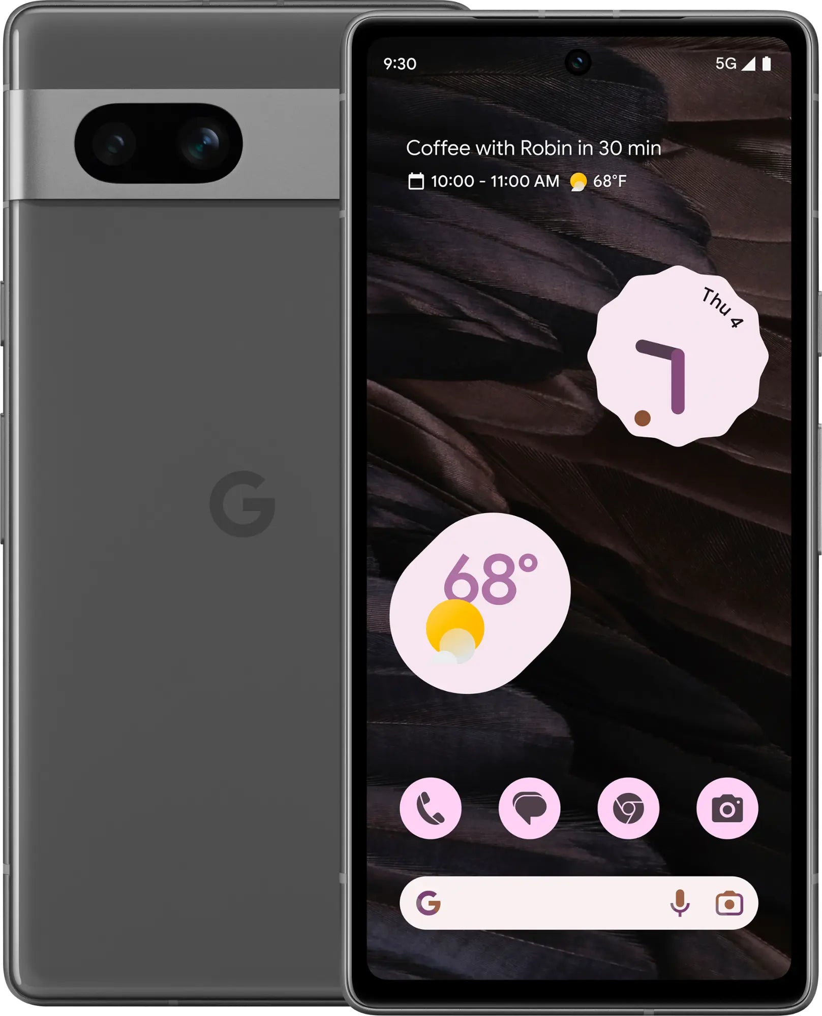 Refurbished Google Pixel 7a 5G Unlocked Smartphone - 128GB Storage, 6.1