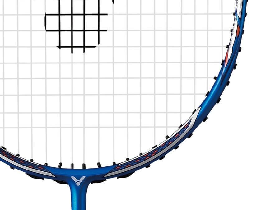 Victor Jetspeed S 12 II (JS 12 II F) Unstrung Badminton Racket - Lightweight Carbon Fiber Shuttlecock Racket for Professional & Intermediate Players - Perfect for Singles & Doubles Matches, Training Sessions