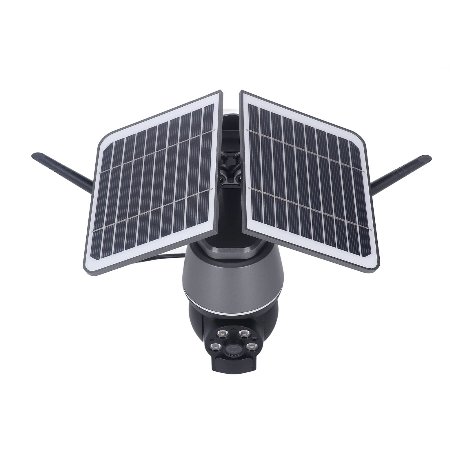 SEAFRONT Solar-Powered Wireless Outdoor Security Camera System - 1080P/3MP HD, 360° PTZ, Motion Detection, 2-Way Audio, 4G LTE Compatible (US Version) - Ideal for Home, Farm, Ranch & Business Surveillance