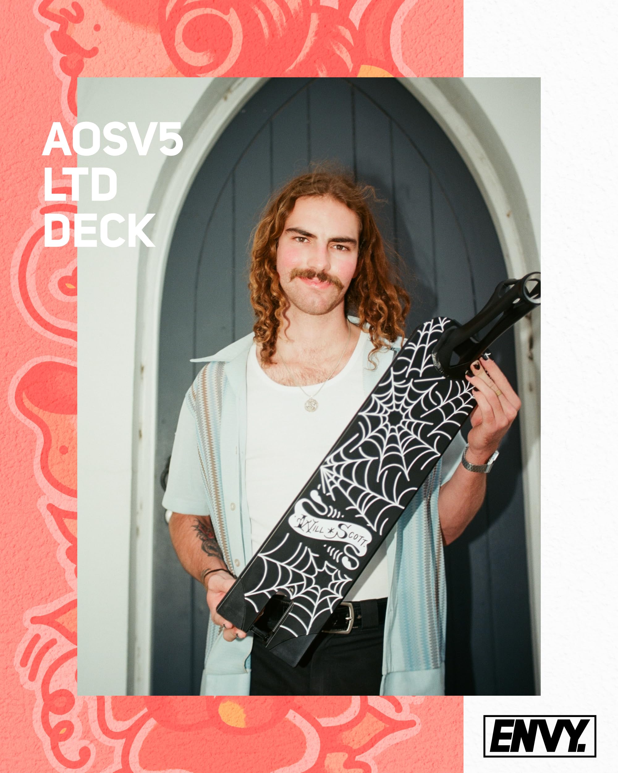 Envy Scooters AOSV5 LTD Signature Deck - Will Scott Pro Scooter Deck 4.9