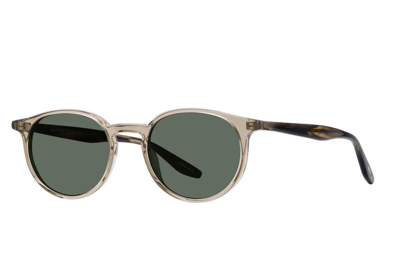 Barton Perreira Norton Sunglasses (48mm) - Polarized Aviator Style for Men & Women - Perfect for Driving, Travel, and Outdoor Activities