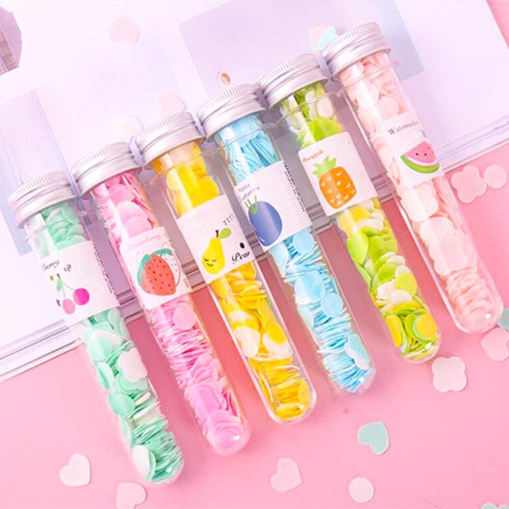 Portable Paper Soap Bottle for Hand Washing - Multi-Design Travel Soap Sheets (Pack of 6) | Eco-Friendly, Soft Bath Solution for Camping, Hiking & On-the-Go Hygiene