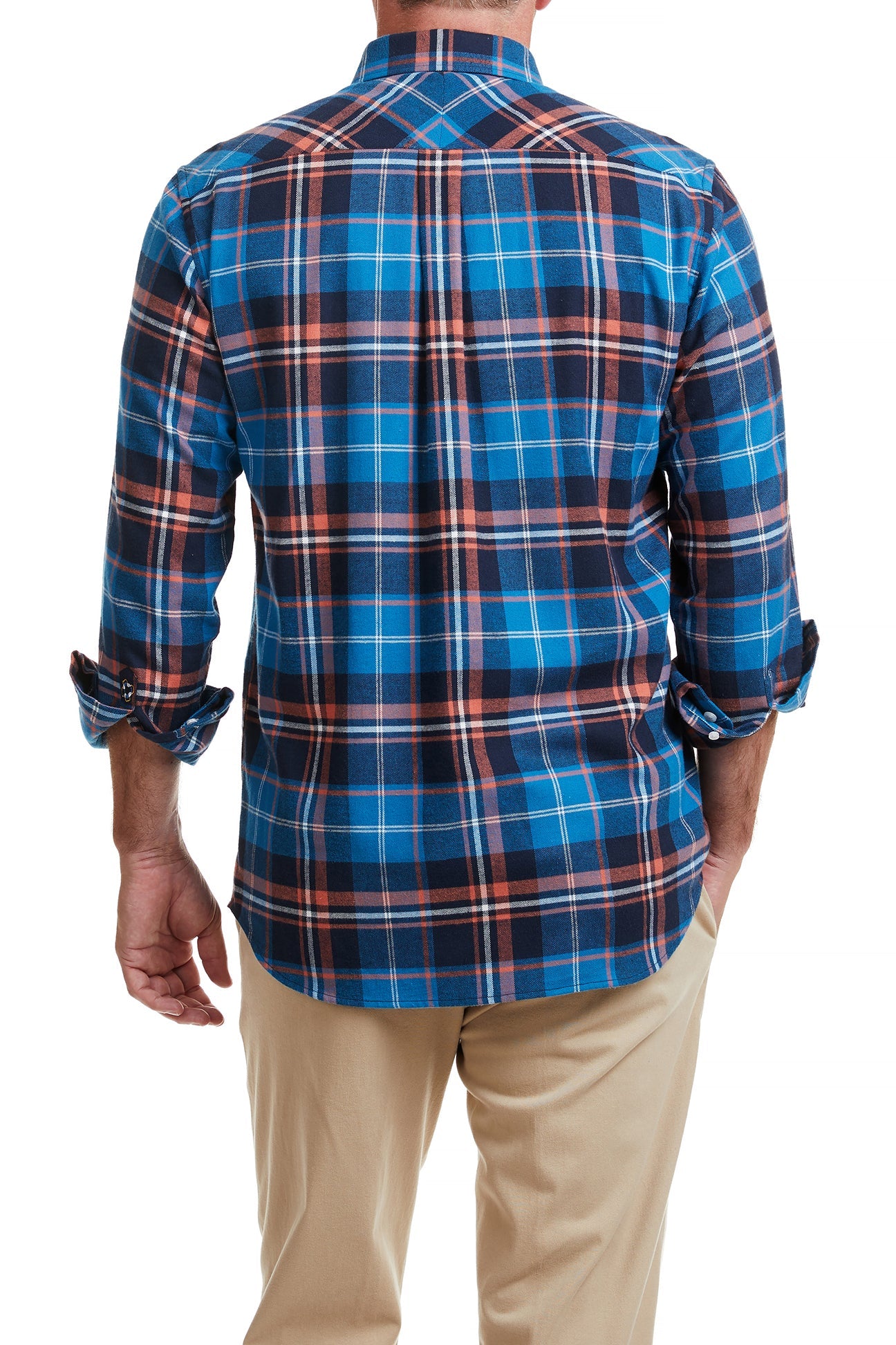 Chase Shirt Dusk Plaid Flannel - Soft Cotton Button Down Shirt for Men | Casual & Outdoor Wear for Fall & Winter