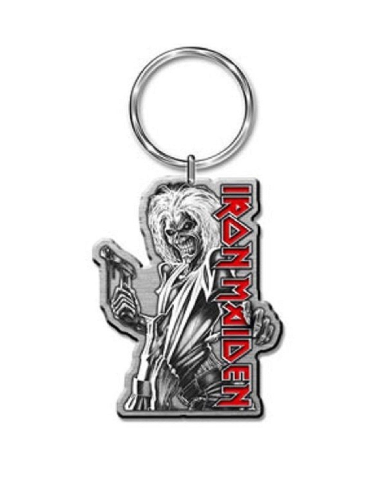 Iron Maiden Killers Standard Keychain - Heavy Metal Band Merchandise - Perfect for Fans, Collectors, and Gifts - Use on Backpacks, Keys, or as a Music Memorabilia Display