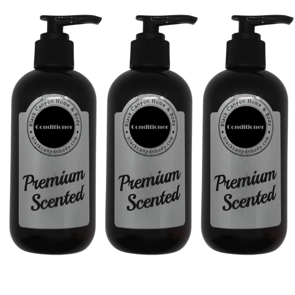 Black Canyon Romance Scents Argan Oil Hair Conditioner Variety Pack - Nice & Naughty, Moonlight, Pomegranate & Patchouli | Deep Hydration & Shine for All Hair Types | Perfect for Daily Use, Salon Treatments & Gift Giving