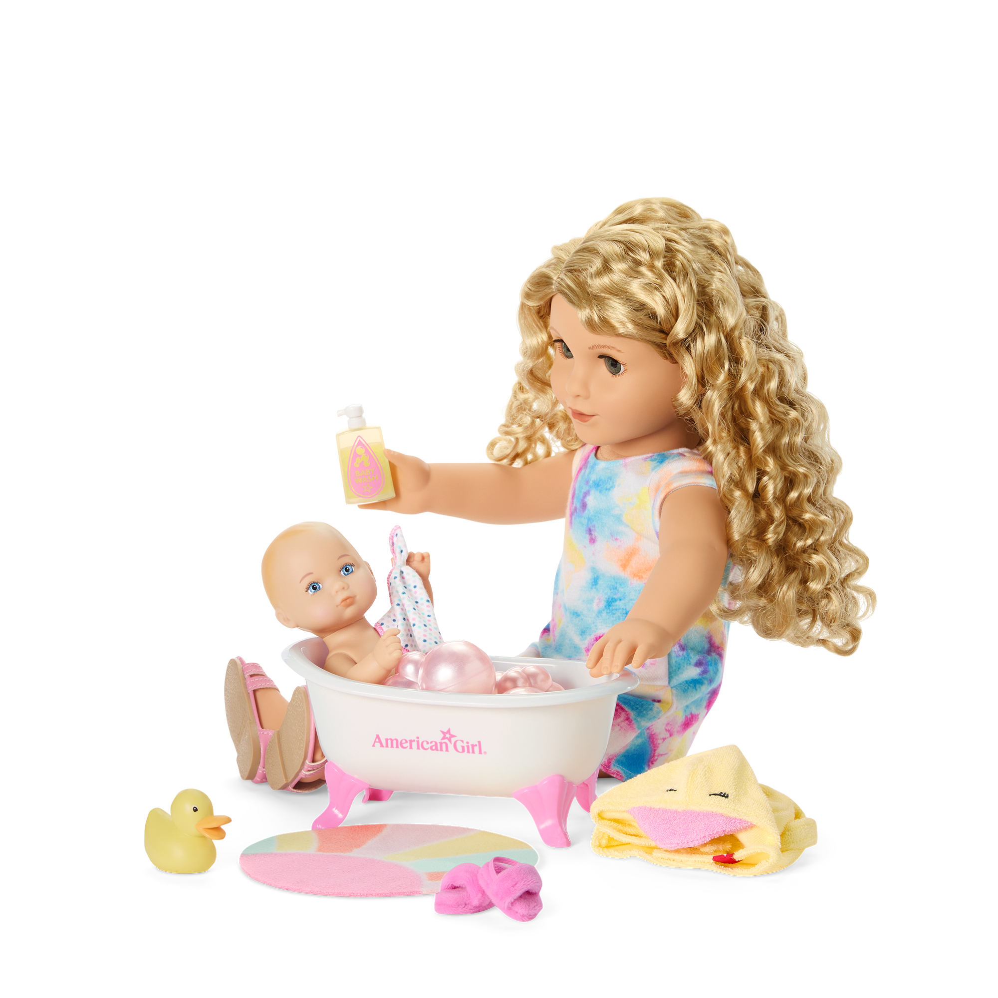 Little Bitty Baby™ Bubble Bath Set for 7.75 Inch Dolls - Perfect for Pretend Play, Bath Time Fun & Doll Accessories Collection