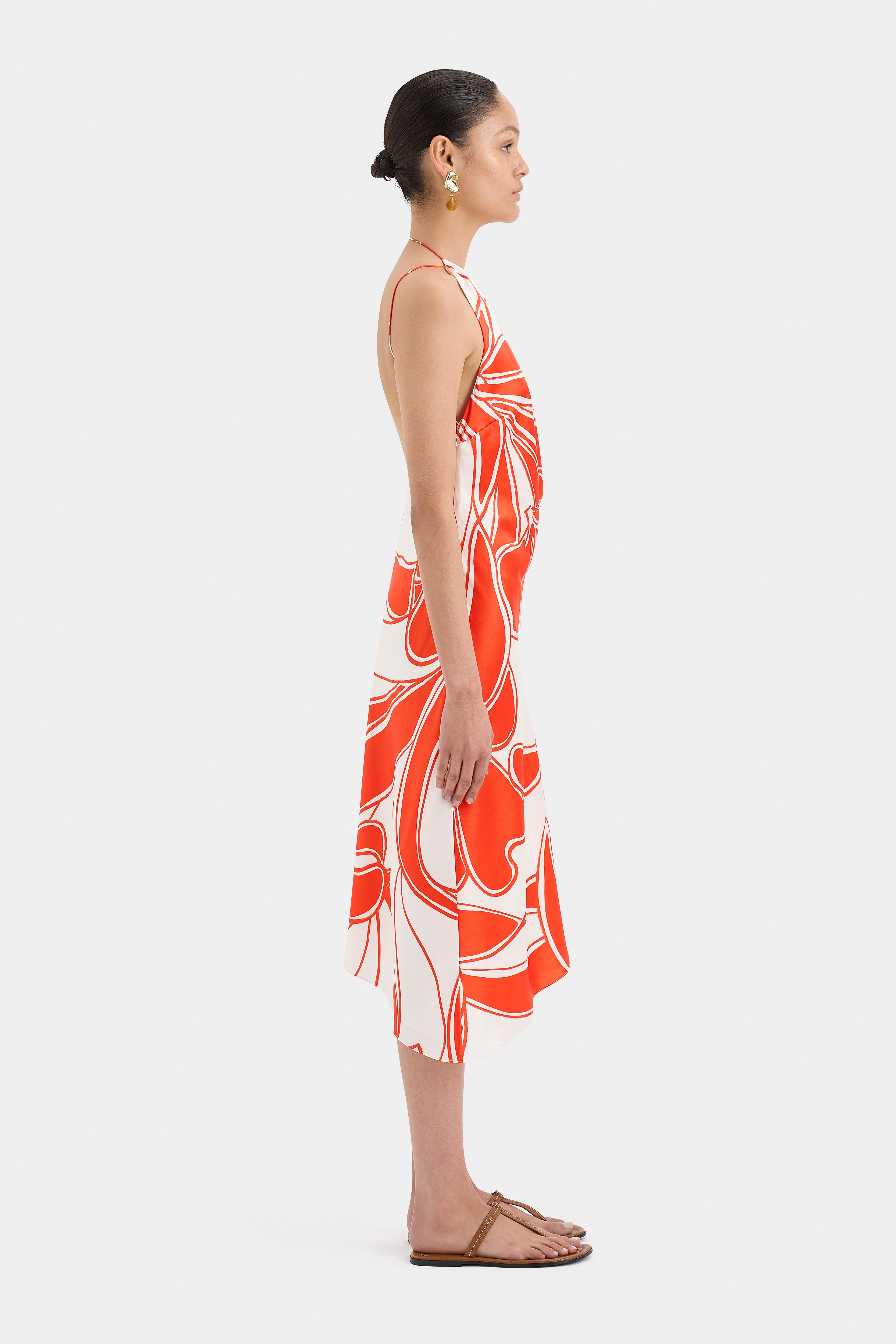 Ramona Asymmetric Bias Dress - Elegant Women's Party & Evening Gown for Special Occasions