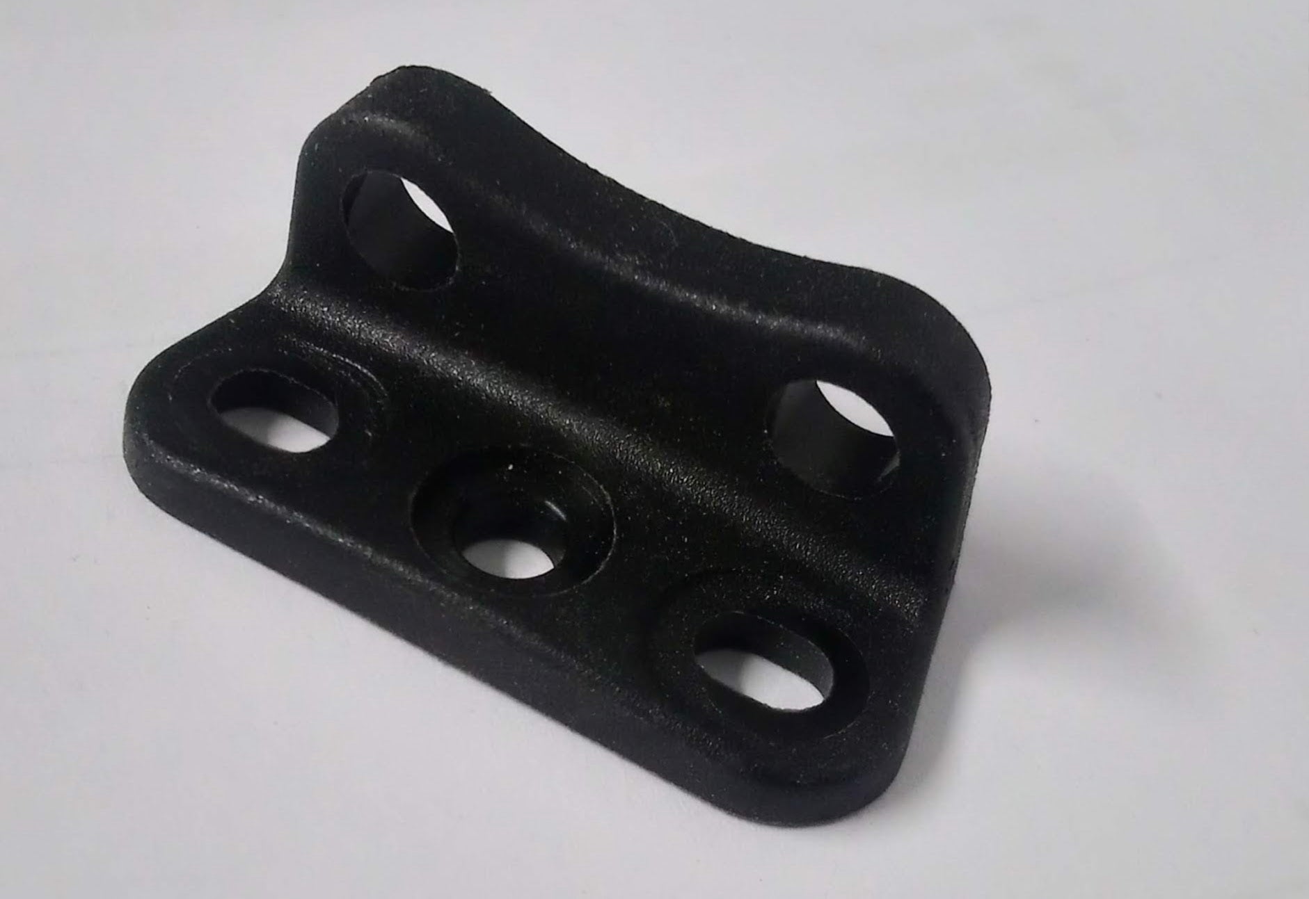 Heavy Duty Black Plastic Mudflap Brackets - Durable & Weather-Resistant for Trucks, Trailers & Off-Road Vehicles - Perfect for Mud Protection & Road Debris Prevention