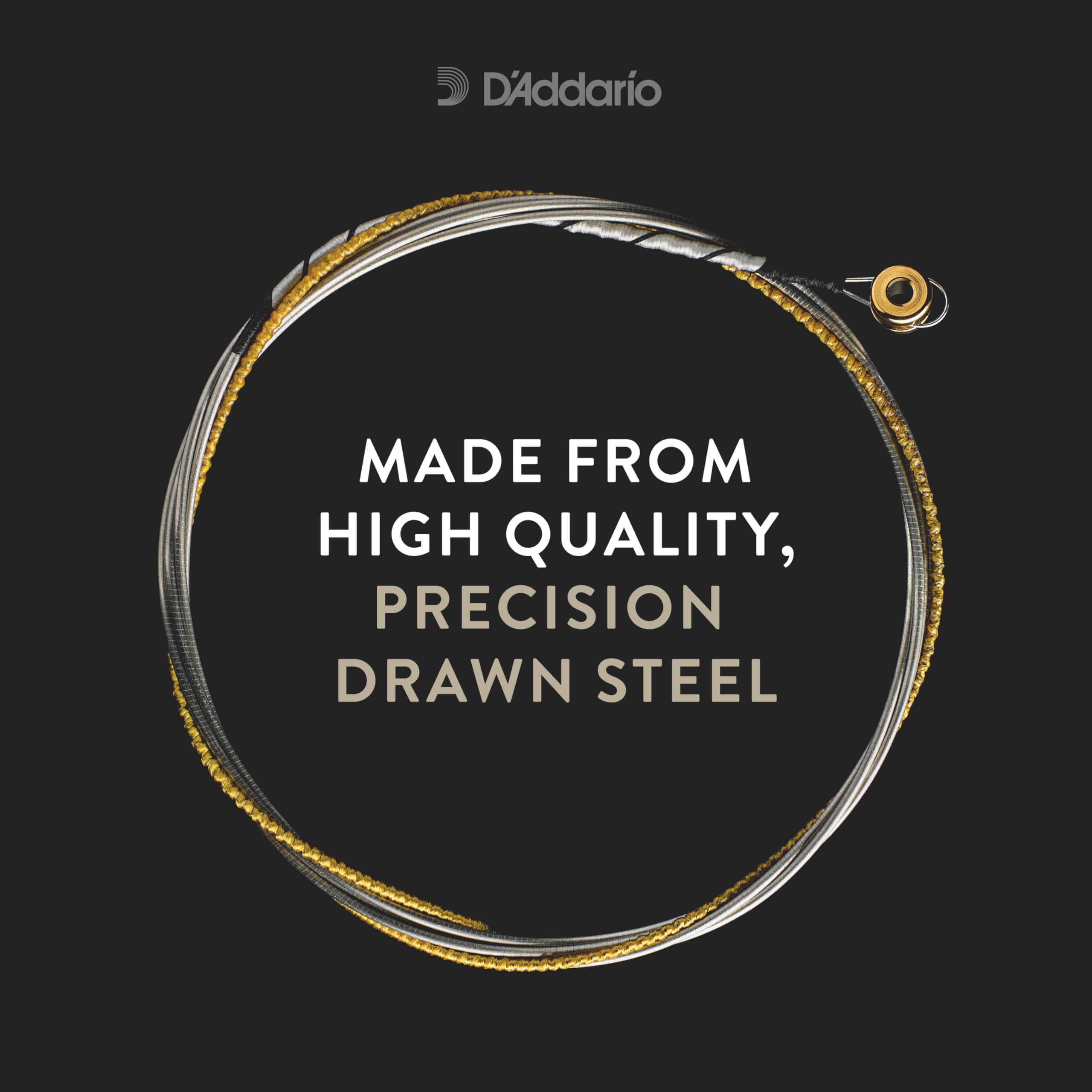 D'Addario Kaplan Golden Spiral Solo Violin E String - K420B-7 - 4/4 Size, Extra-Heavy Tension, Ball End - Premium Violin Strings for Professional Performances & Solo Practice