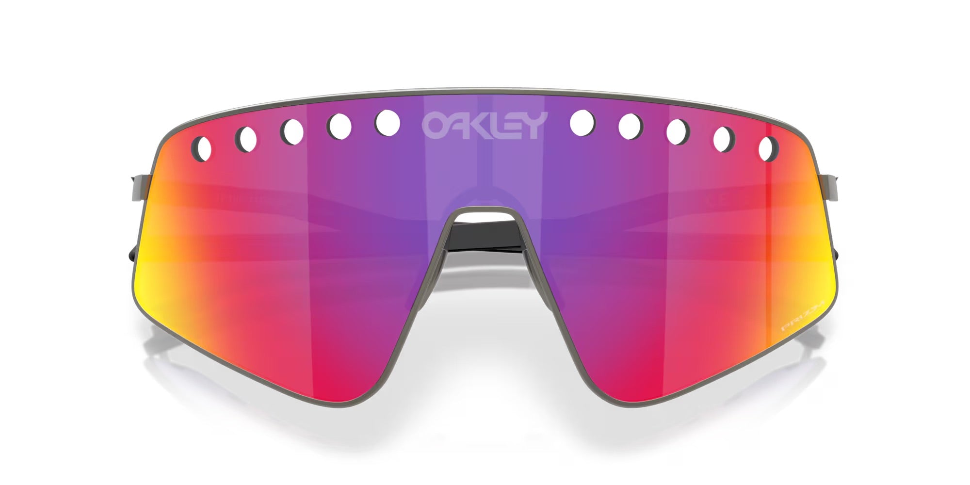 Oakley Sutro TI Sweep Matte Gunmetal Sunglasses with Prizm Road Lens - Ideal for Cycling, Running & Outdoor Sports
