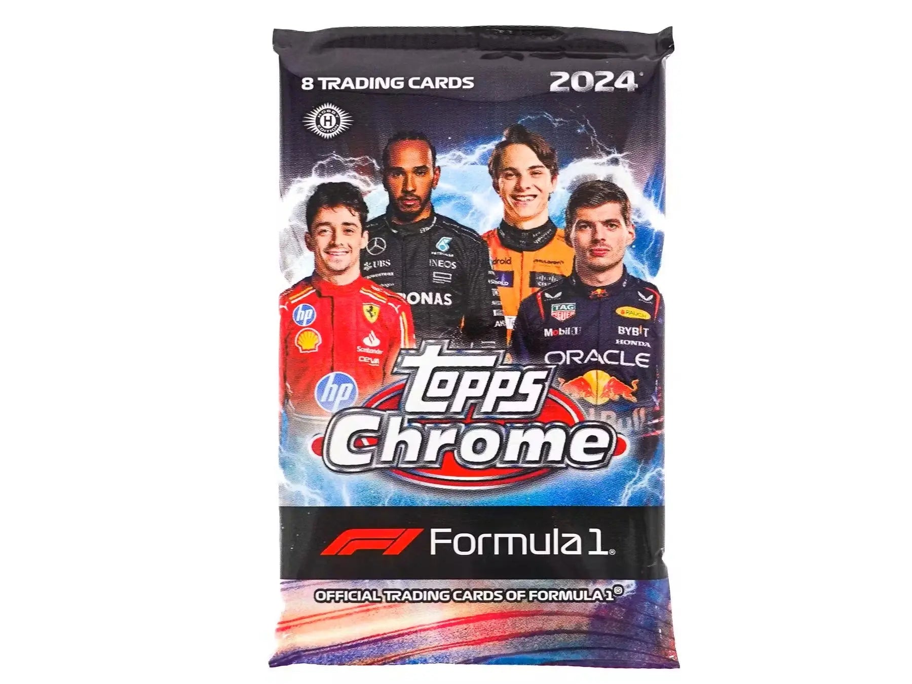 2024 Topps Chrome Formula 1 Hobby Pack - Authentic F1 Trading Cards for Collectors | Perfect for Sports Memorabilia Enthusiasts and Racing Fans