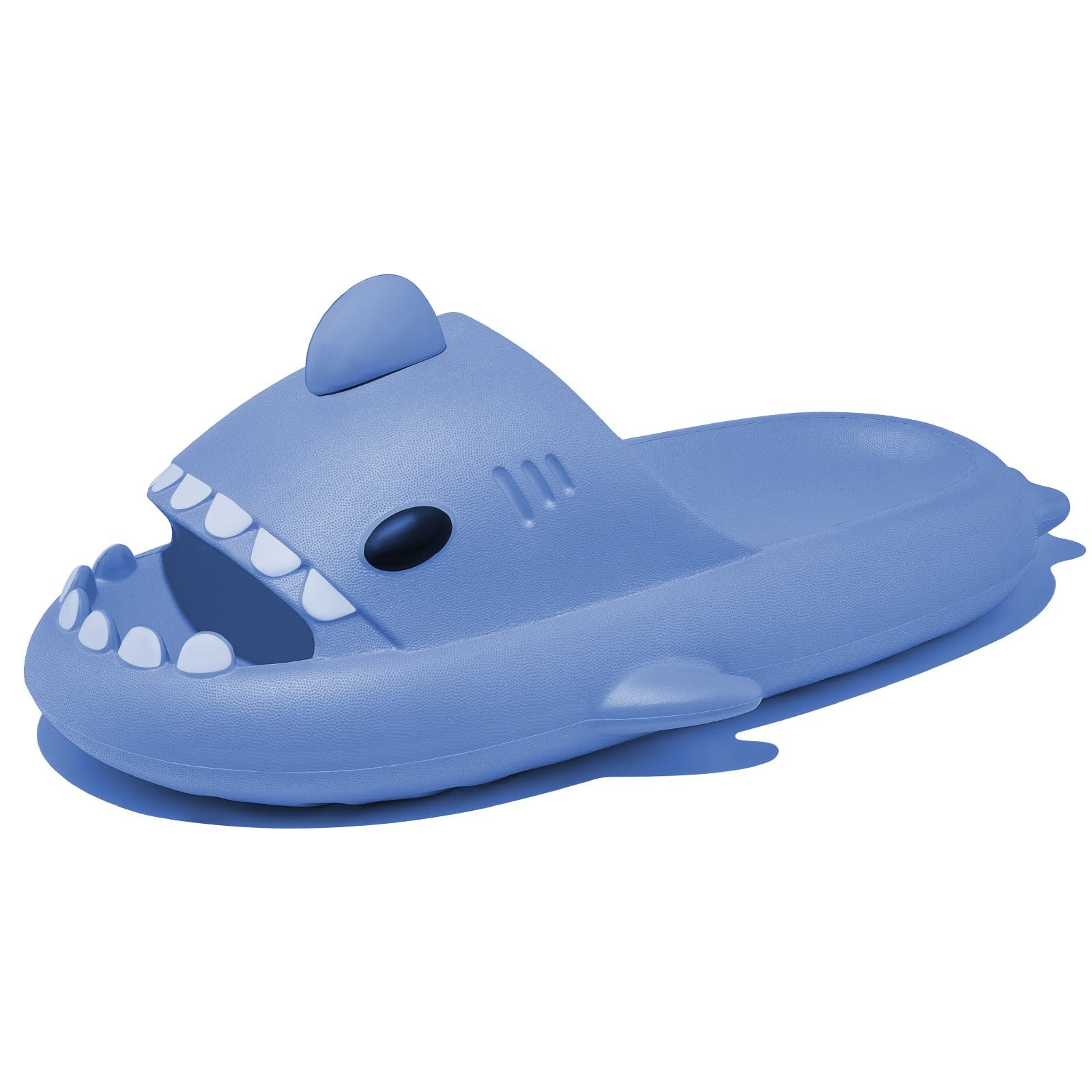 Metogo Cloud Shark Slides - Non-Slip Open Toe Slippers for Women & Men - Lightweight Comfortable Sandals for Beach, Pool, Shower & Indoor Use